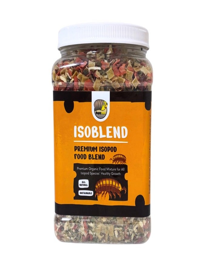 Bugzy Bugs Isoblend Premium Isopod Food Feed Mix All Natural Vegetable Dry Blend for Isopods Feeders Insects & Invertebrates 2.5 lbs - Image 1